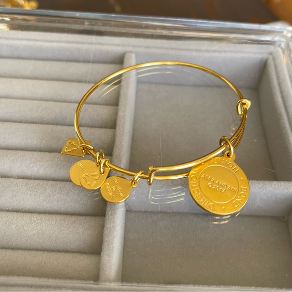 ALEX AND ANI Arrows of Friendship Charm Bangle - Picture 2 of 6